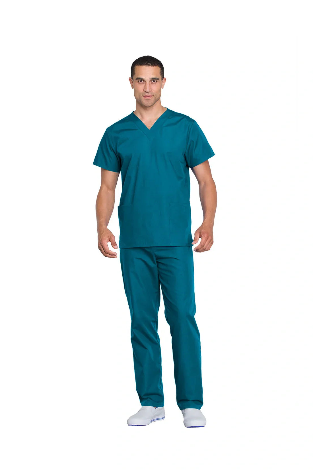 SET TOP + PANTALÓN UNISEX CHEROKEE WW ORIGINALS WW530C.BERA - AZUL CARIBE