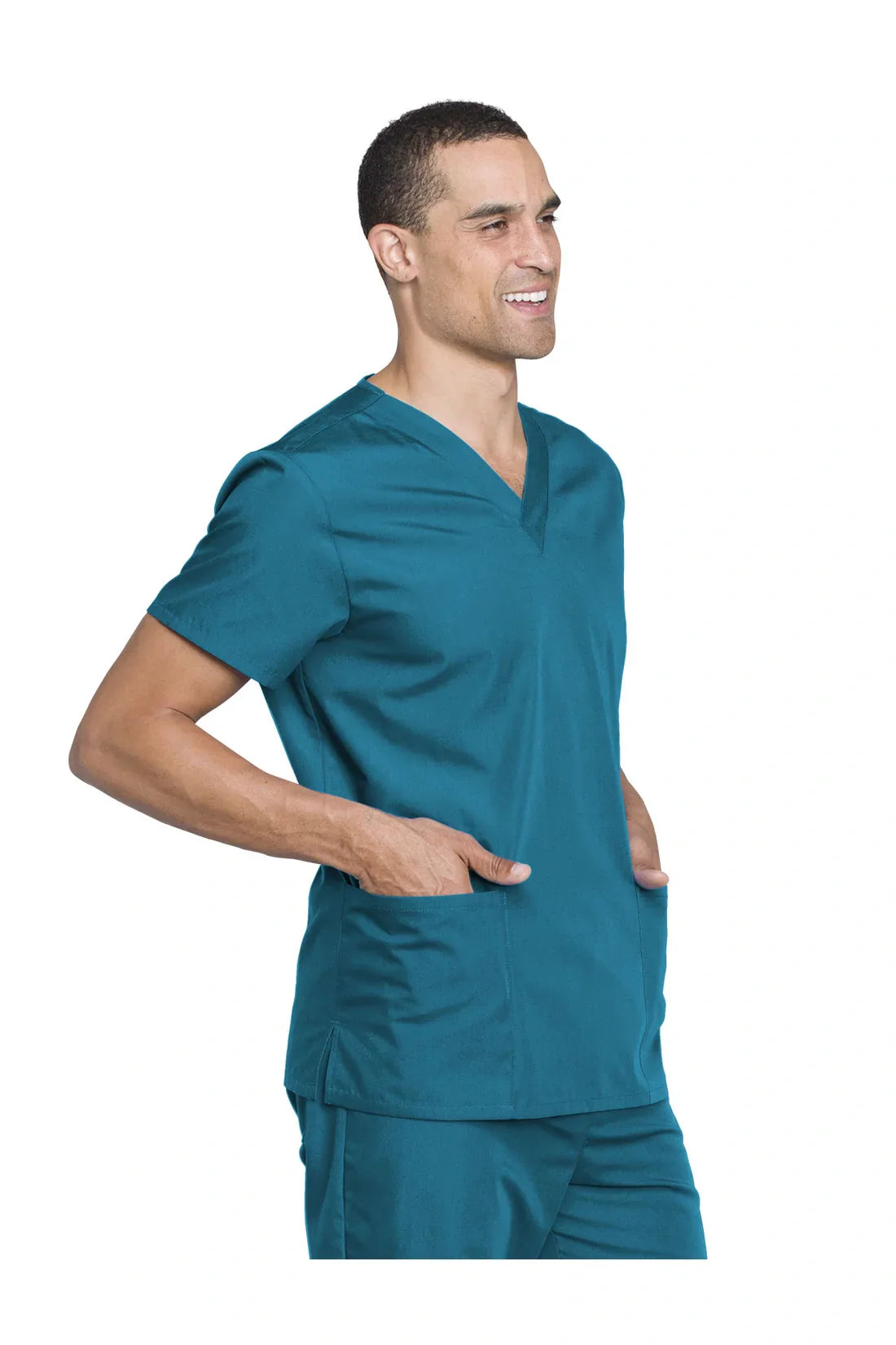 SET TOP + PANTALÓN UNISEX CHEROKEE WW ORIGINALS WW530C.BERA - AZUL CARIBE