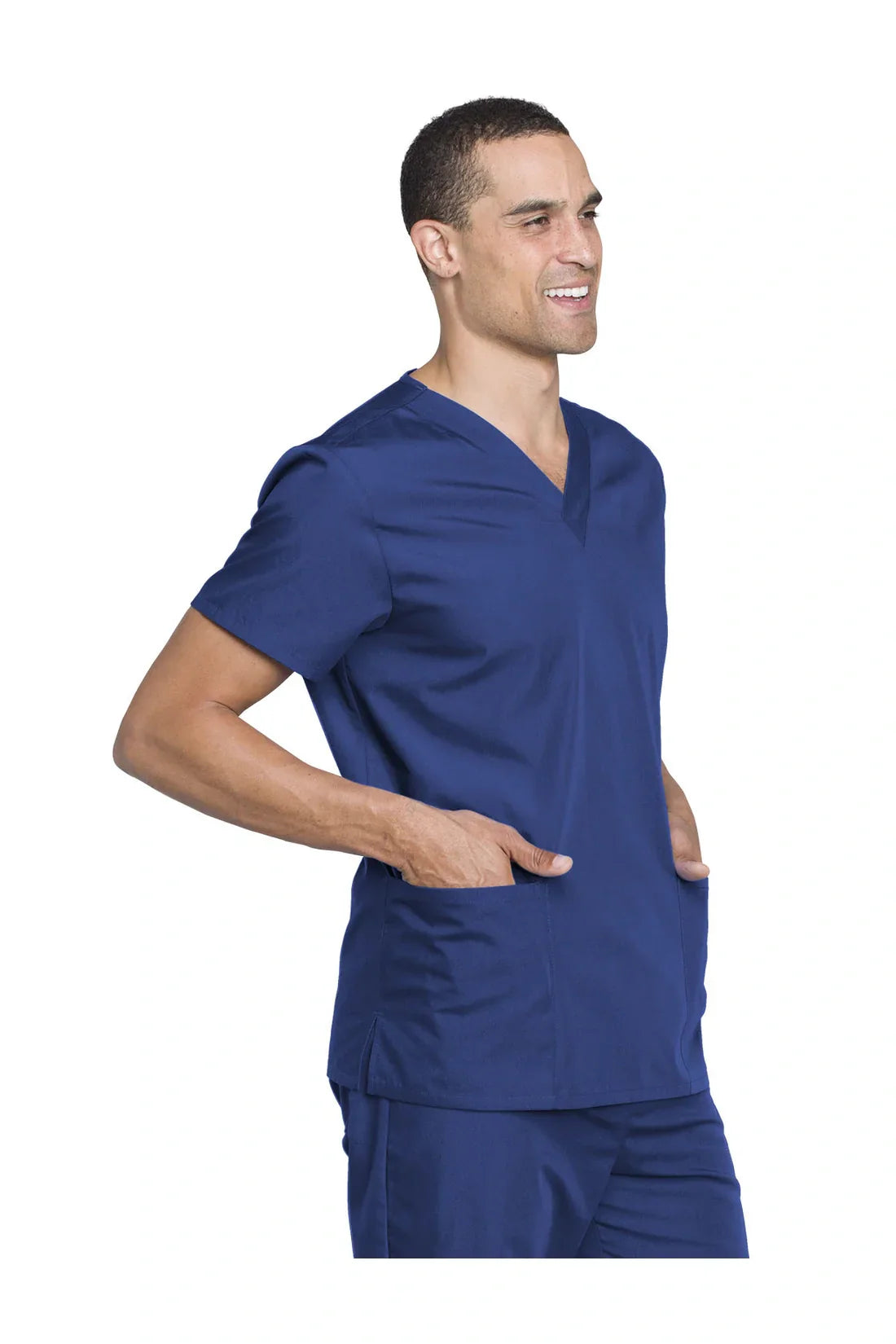 SET TOP + PANTALÓN UNISEX CHEROKEE WW ORIGINALS WW530C.BERA - AZUL GALAXIA