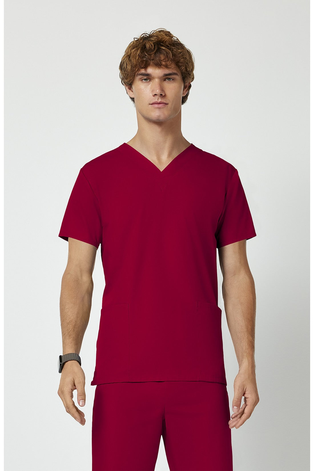 SET TOP + PANTALÓN UNISEX CHEROKEE WW ORIGINALS WW530C.BERA - ROJO