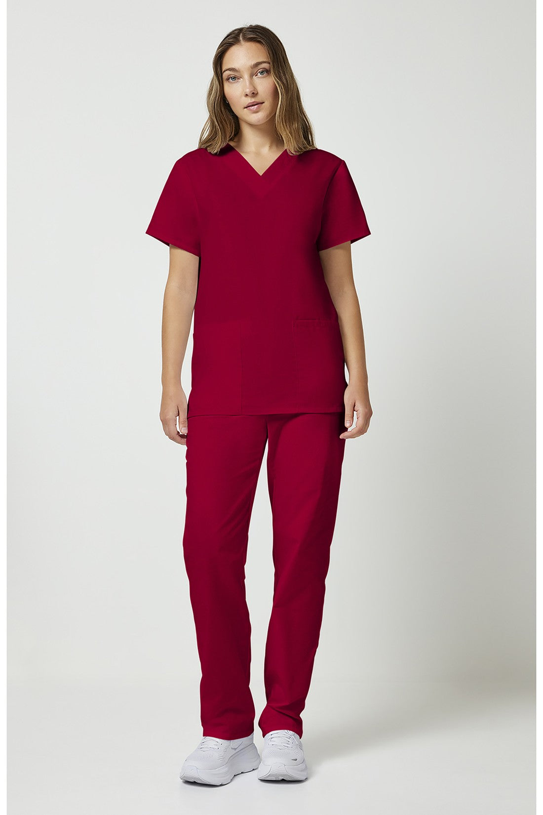 SET TOP + PANTALÓN UNISEX CHEROKEE WW ORIGINALS WW530C.BERA - ROJO