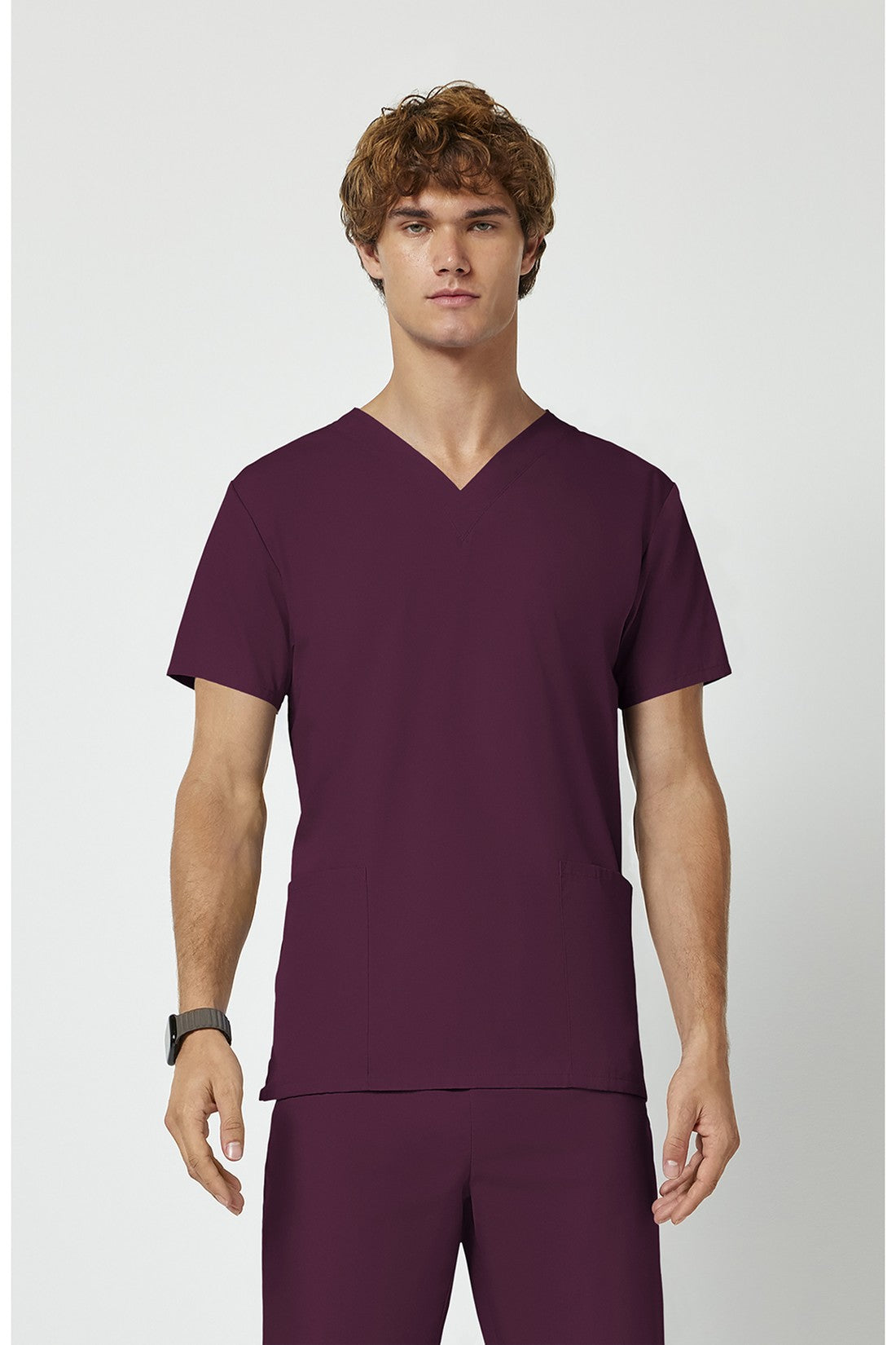 SET TOP + PANTALÓN UNISEX CHEROKEE WW ORIGINALS WW530C.BERA - VINOTINTO