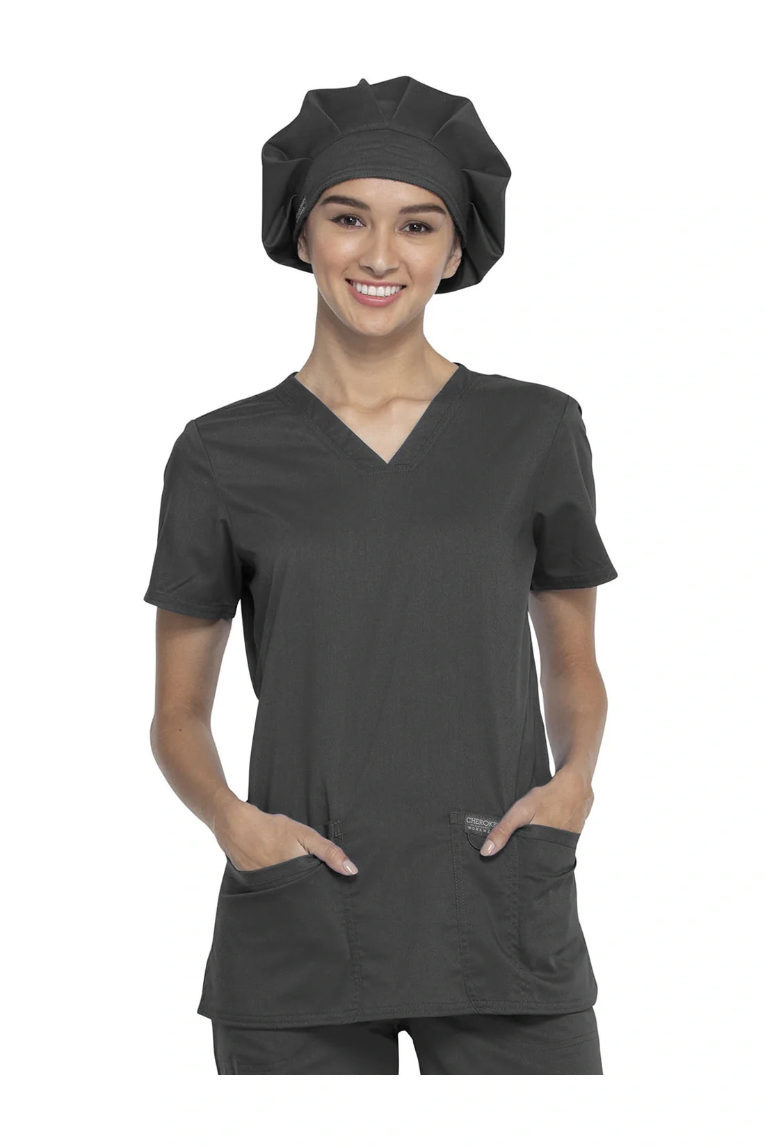 GORRO UNISEX CHEROKEE ELLE WW REVOLU - GRIS OSCURO