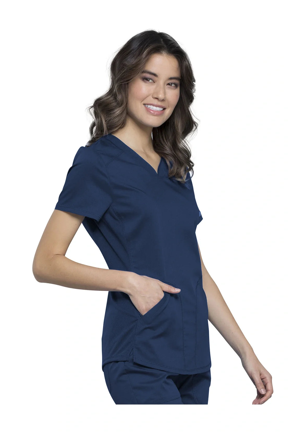 TOP MUJER CHEROKEE WW REVOLUTION WW601 - AZUL NAVY