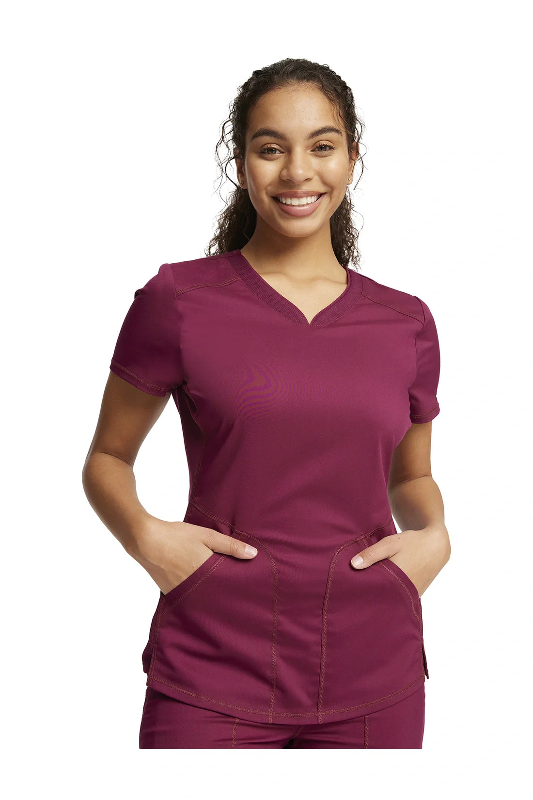 TOP MUJER CHEROKEE WW REVOLUTION WW601 - VINOTINTO