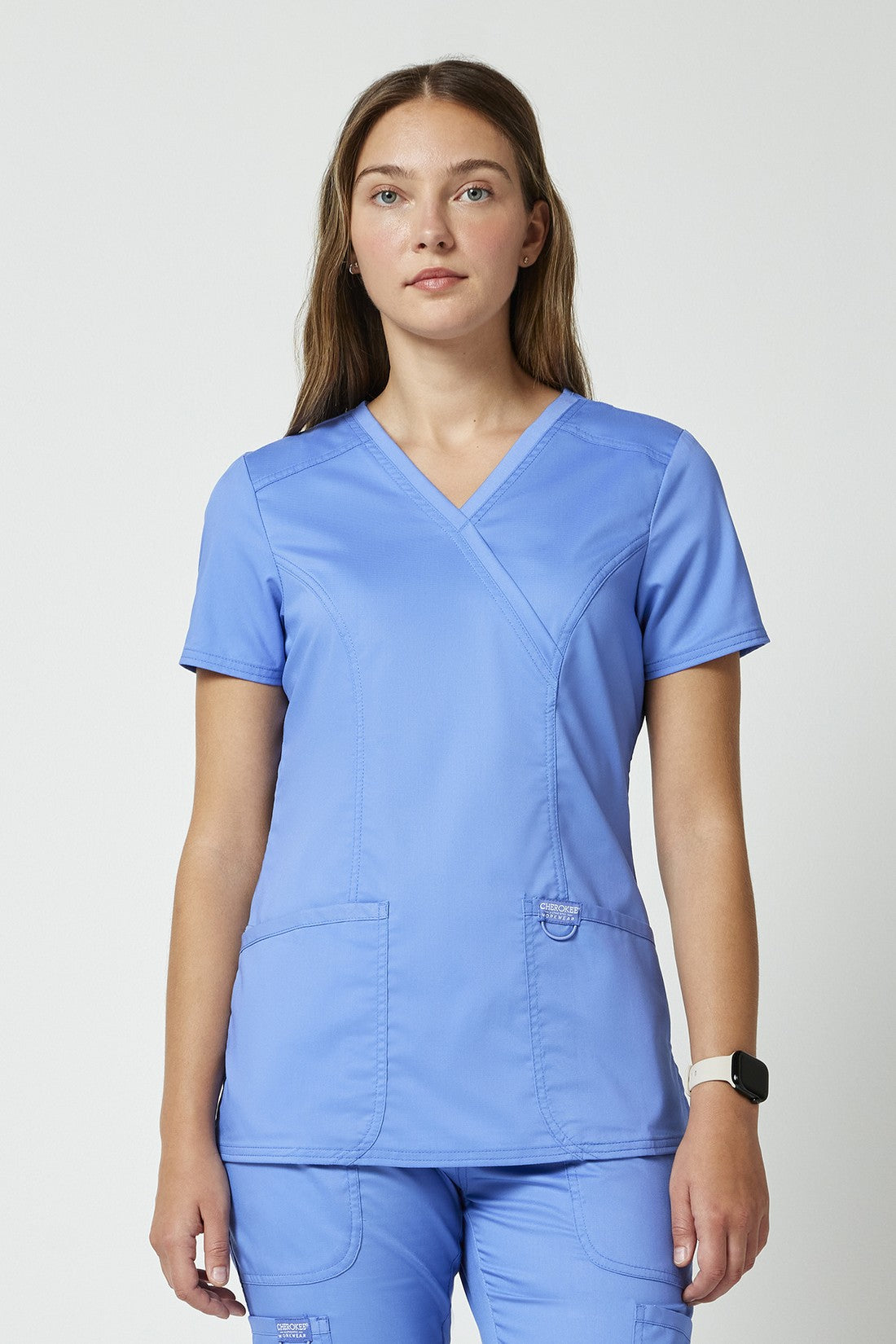 TOP MUJER CHEROKEE WW REVOLUTION WW610 - AZUL CIELO