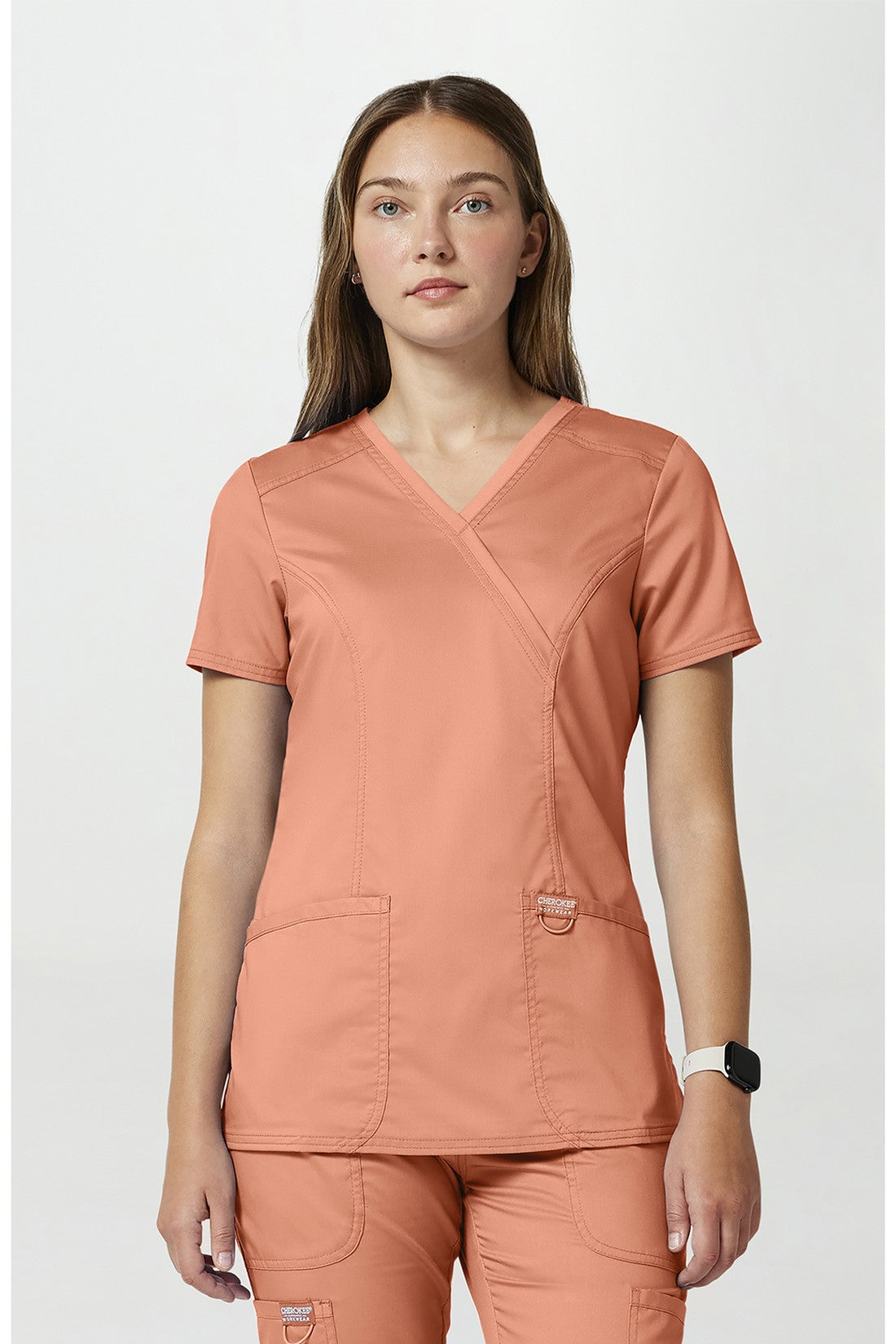 TOP MUJER CHEROKEE WW REVOLUTION WW610 - PAPAYA