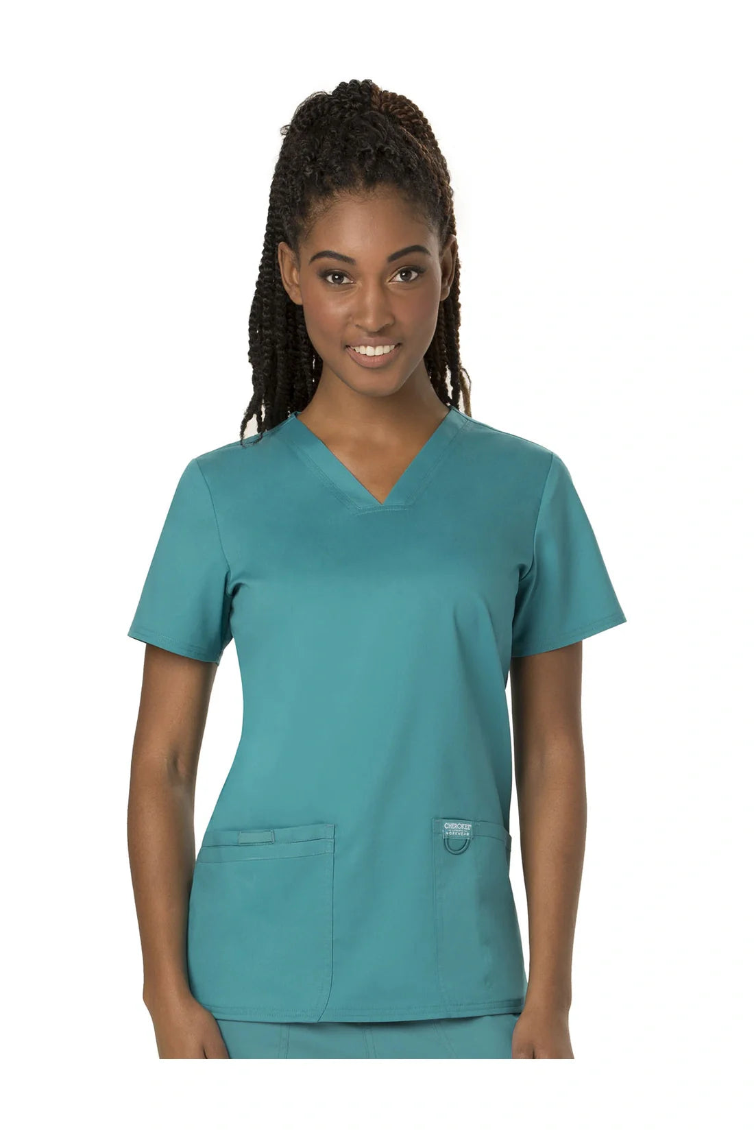 TOP MUJER CHEROKEE WW REVOLUTION WW620.BERA - VERDE AZULADO