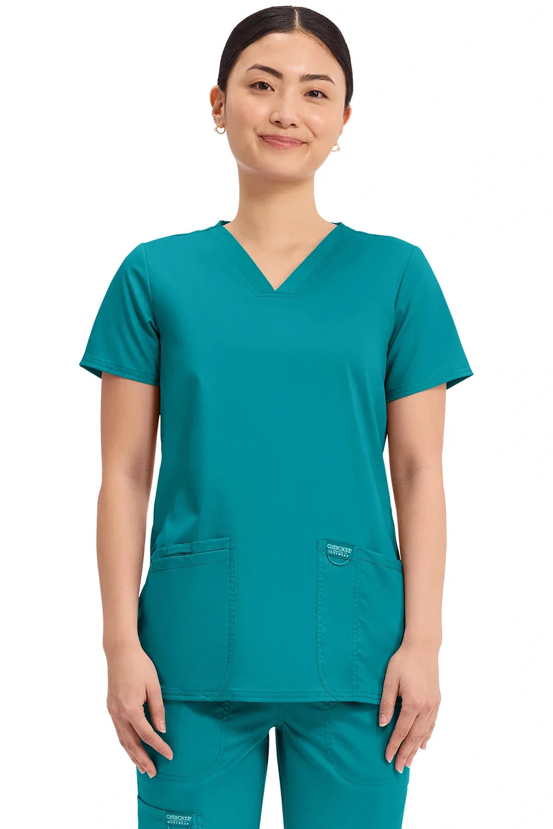 TOP MUJER CHEROKEE WW REVOLUTION WW620 - VERDE AZULADO