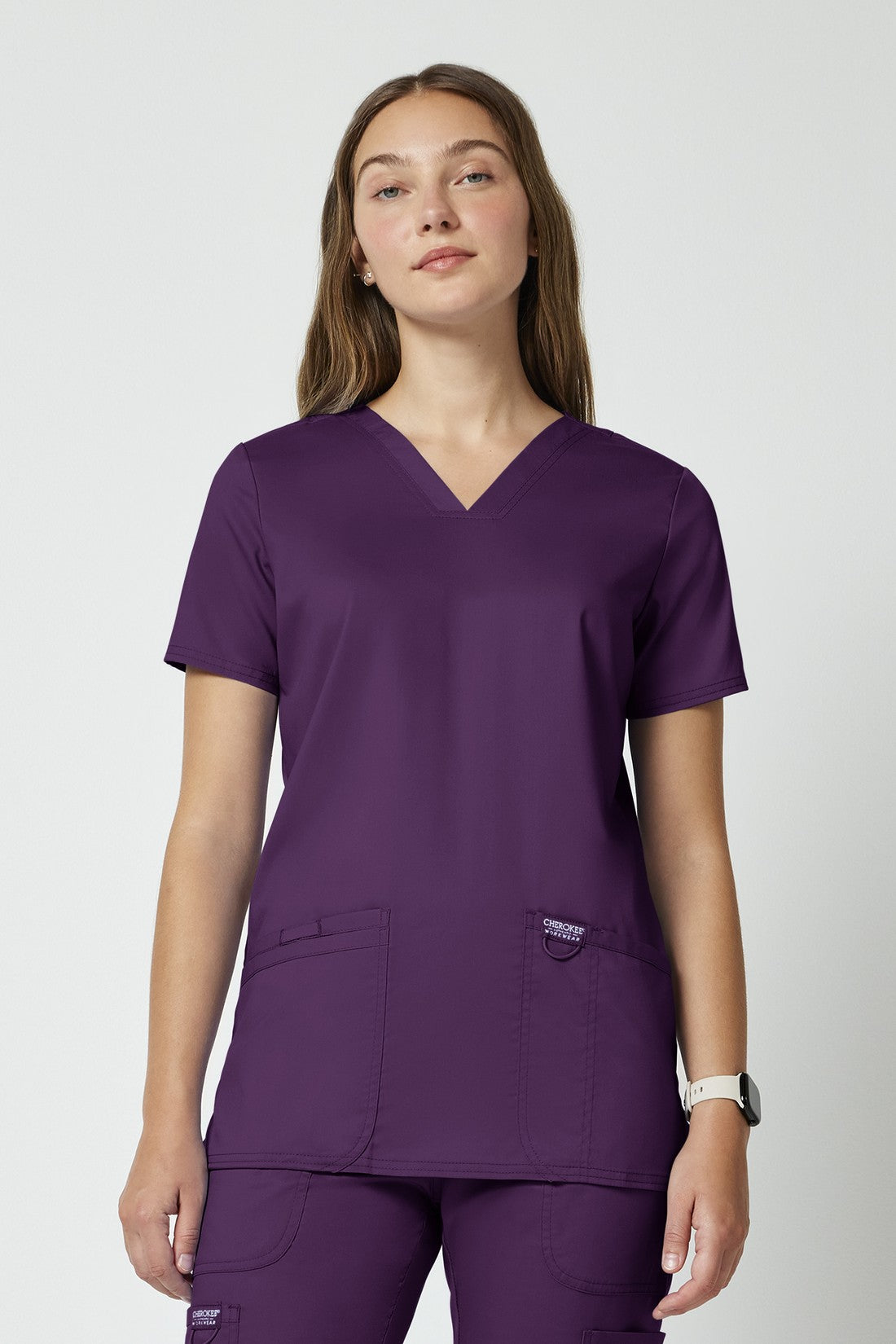 TOP MUJER CHEROKEE WW REVOLUTION WW620 - BERENJENA