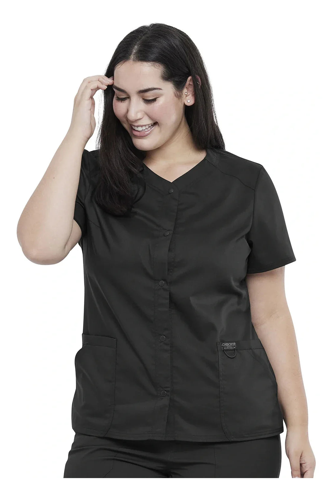 TOP MUJER CHEROKEE WW REVOLUTION WW622 - NEGRO