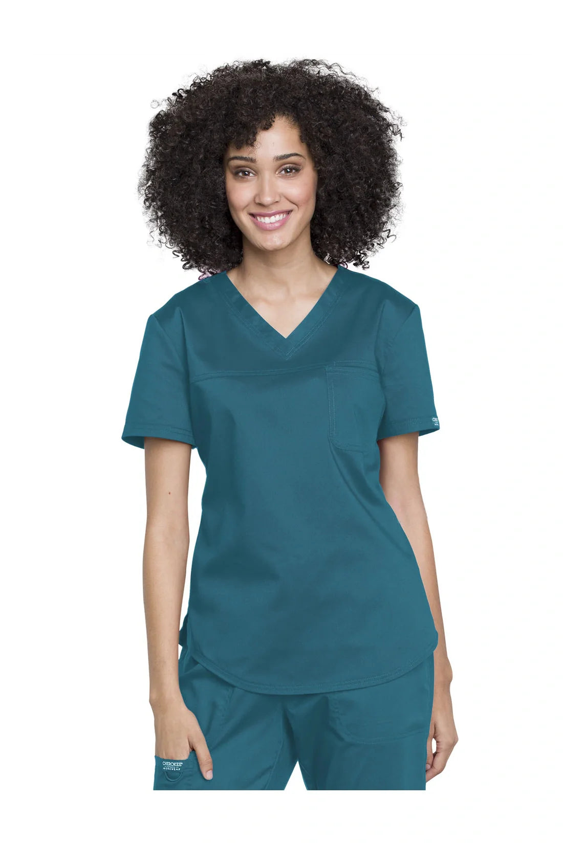 TOP MUJER CHEROKEE WW REVOLUTION WW657 - AZUL CARIBE