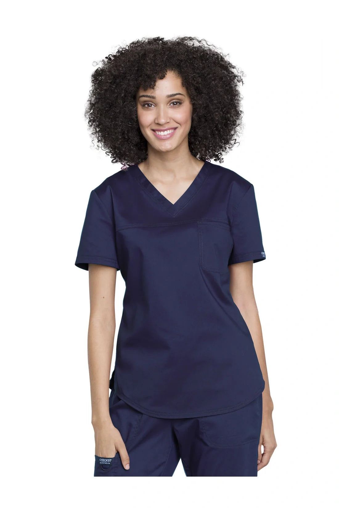 TOP MUJER CHEROKEE WW REVOLUTION WW657 - AZUL NAVY