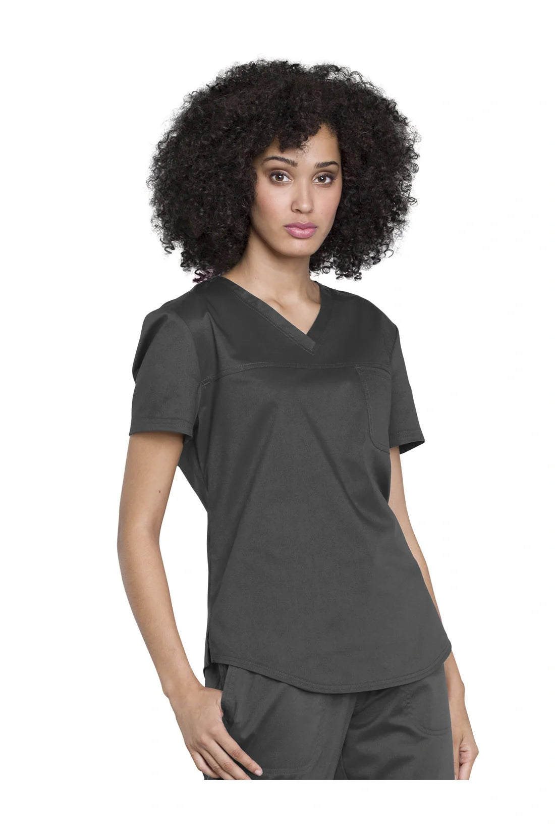 TOP MUJER CHEROKEE WW REVOLUTION WW657 - GRIS OSCURO