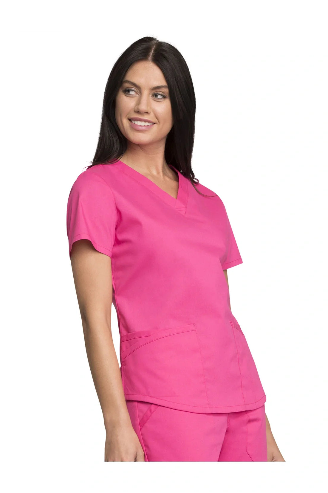 TOP MUJER CHEROKEE WW PROFESSIONALS WW665 - FUCSIA