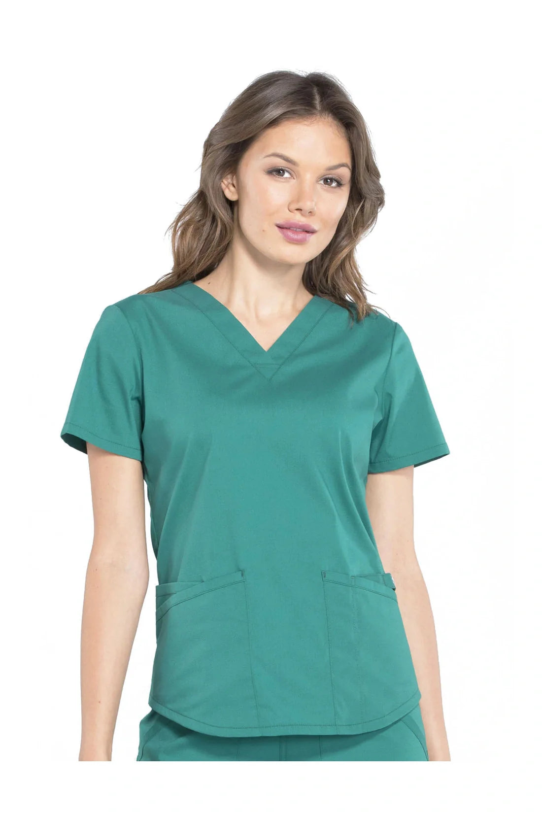 TOP MUJER CHEROKEE WW PROFESSIONALS WW665 - VERDE CAZADOR
