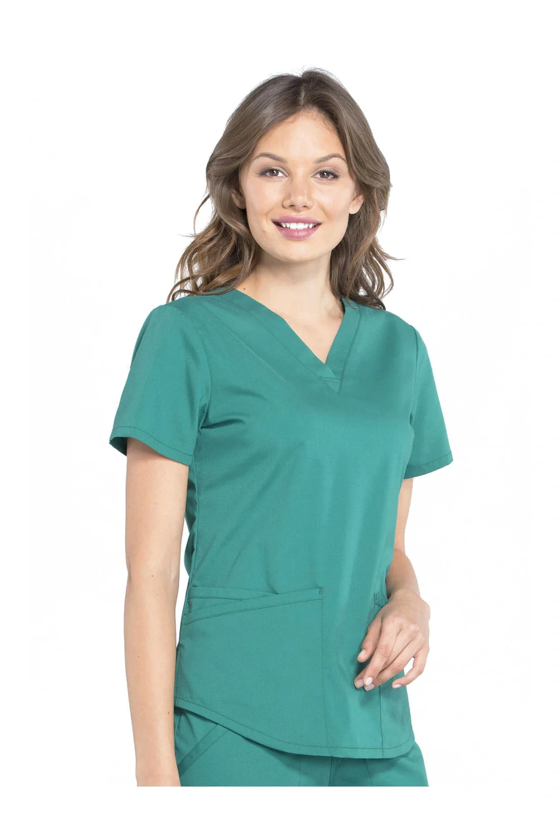 TOP MUJER CHEROKEE WW PROFESSIONALS WW665 - VERDE CAZADOR