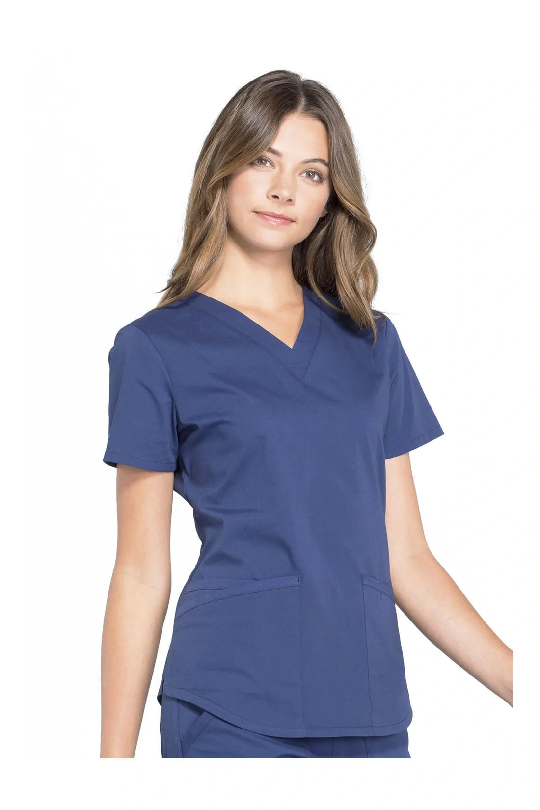 TOP MUJER CHEROKEE WW PROFESSIONALS WW665 - AZUL NAVY