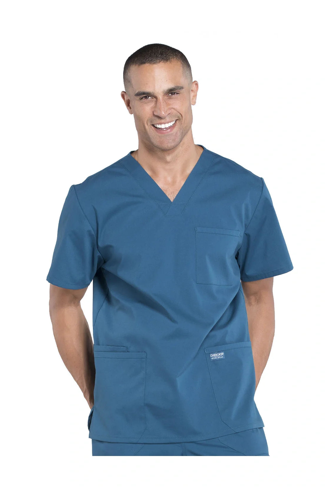 TOP HOMBRE CHEROKEE WW PROFESSIONALS WW695 - AZUL CARIBE