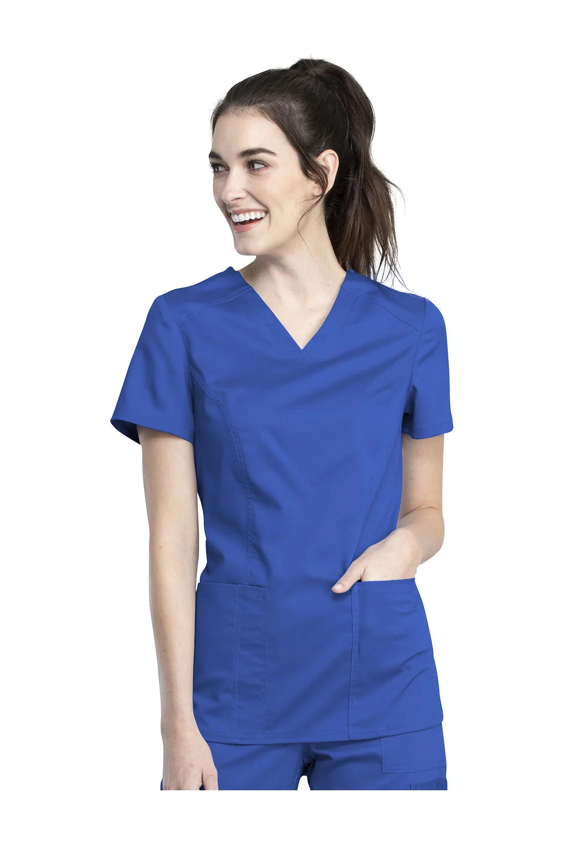 SET TOP + PANTALÓN MUJER CHEROKEE WW REVOLUTION WW741AB.WW235AB - AZUL REAL