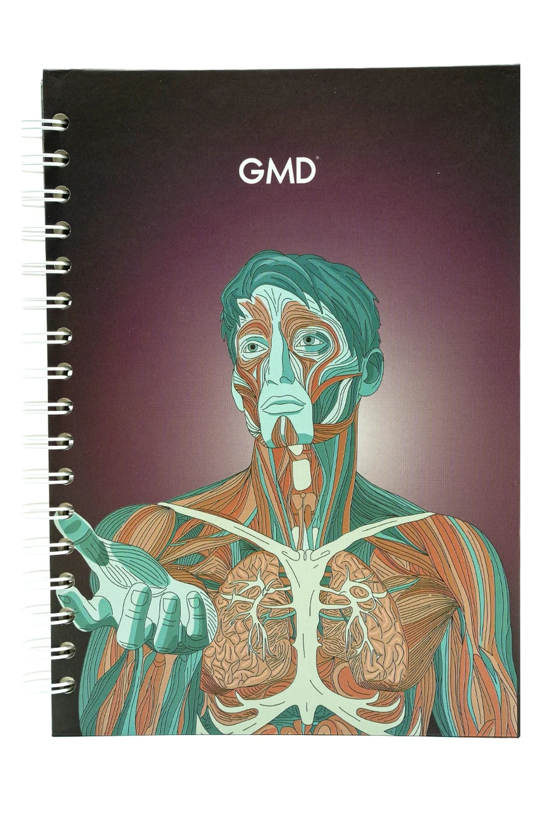 CUADERNO ARGOLLADO GMD ANATOMIA CARMESI