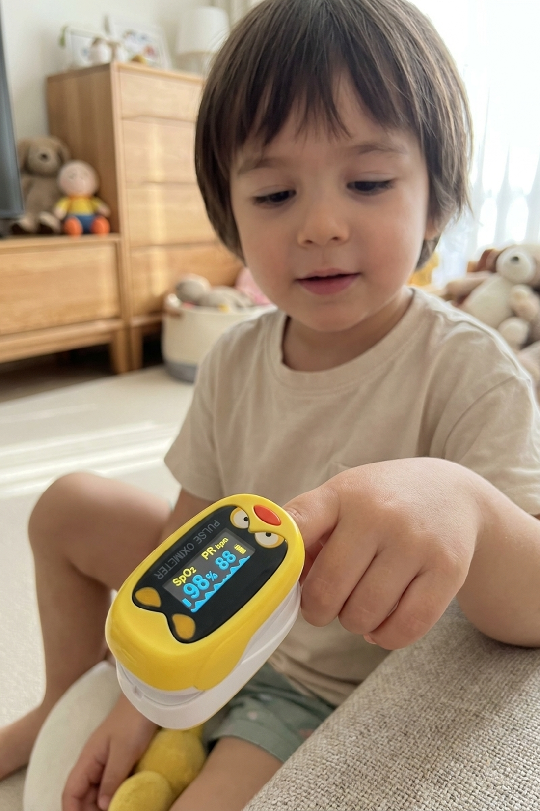 OXIMETRO NEONATAL AMARILLO HOME LIFE