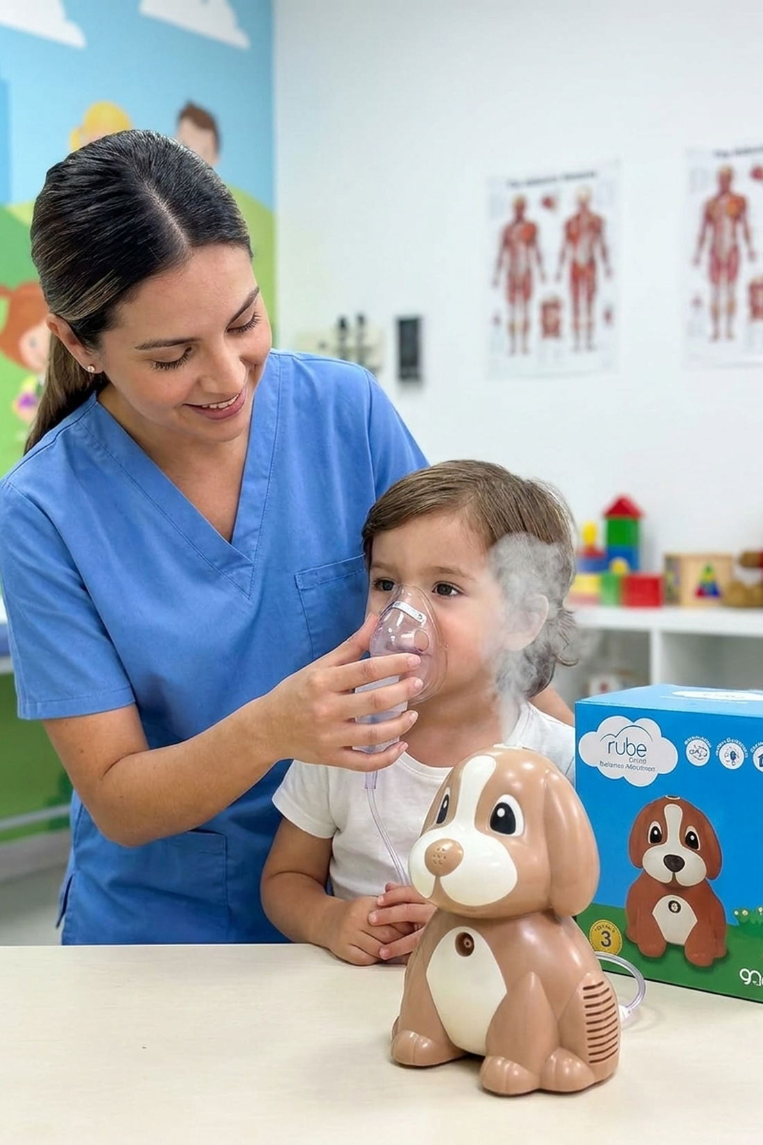 COMPRESOR NEBULIZADOR NUB 1000 PERRO
