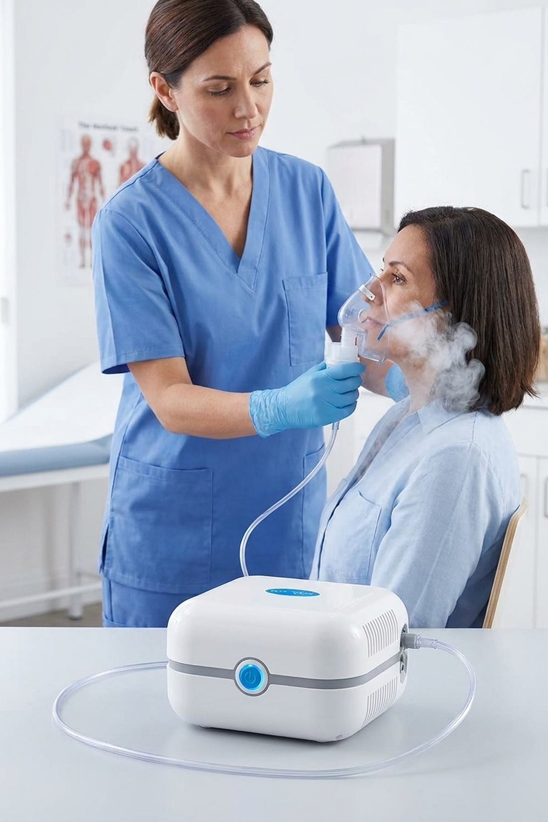 COMPRESOR NEBULIZADOR NUBE 3000