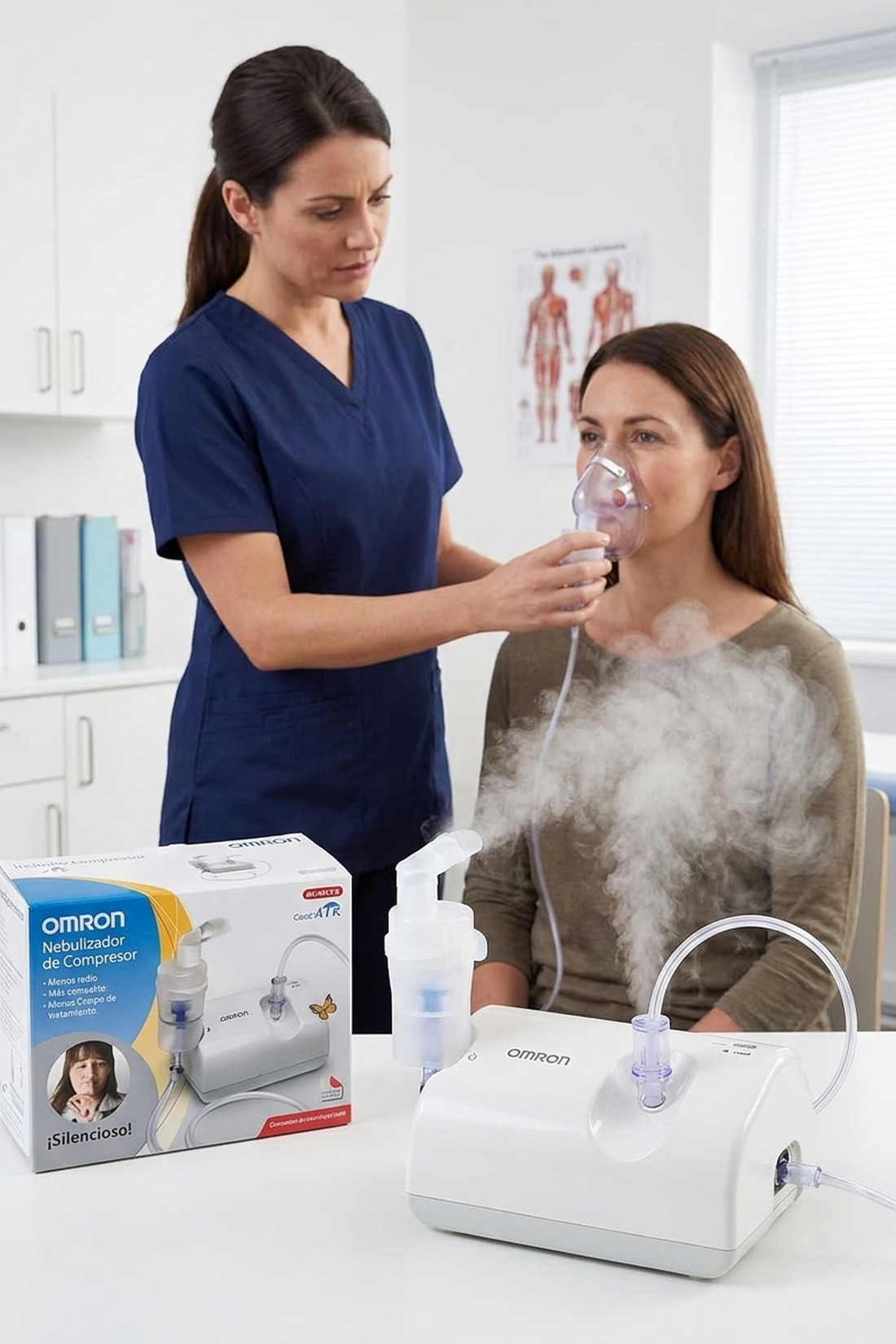 NE-C801LA NEBULIZADOR DE COMPRESOR C