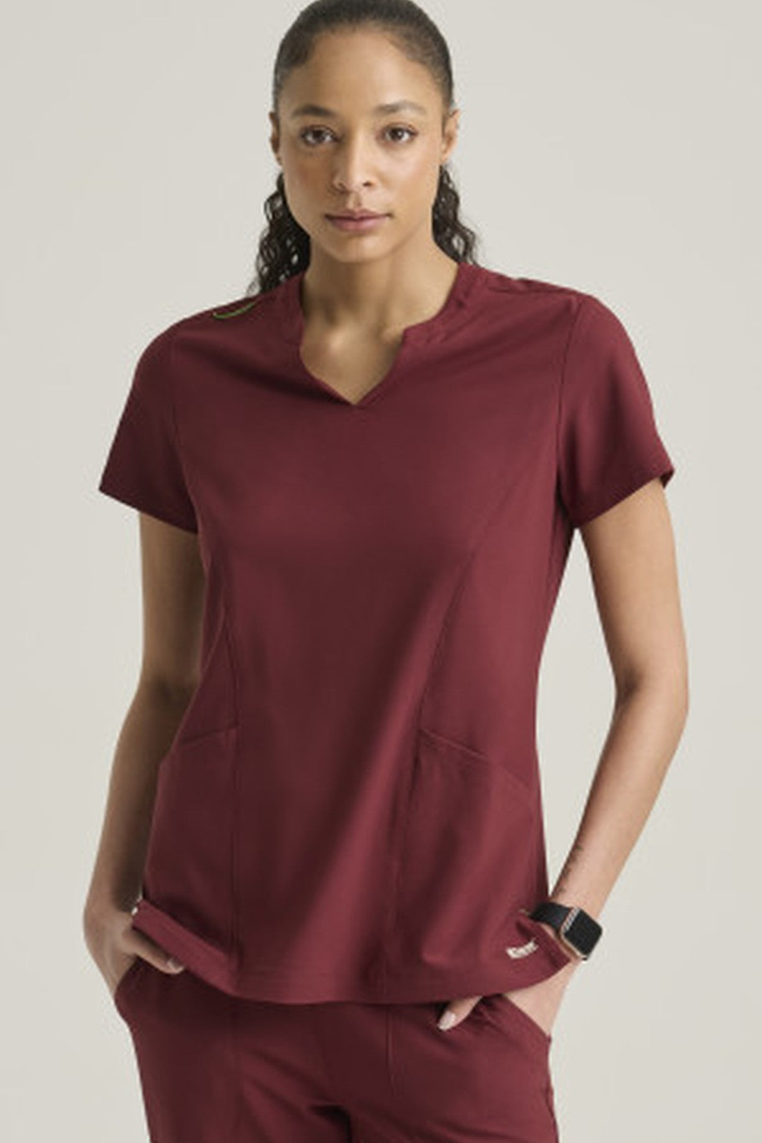 TOP MUJER GREYS ANATOMY EVOLVE GSST298 - CAFE