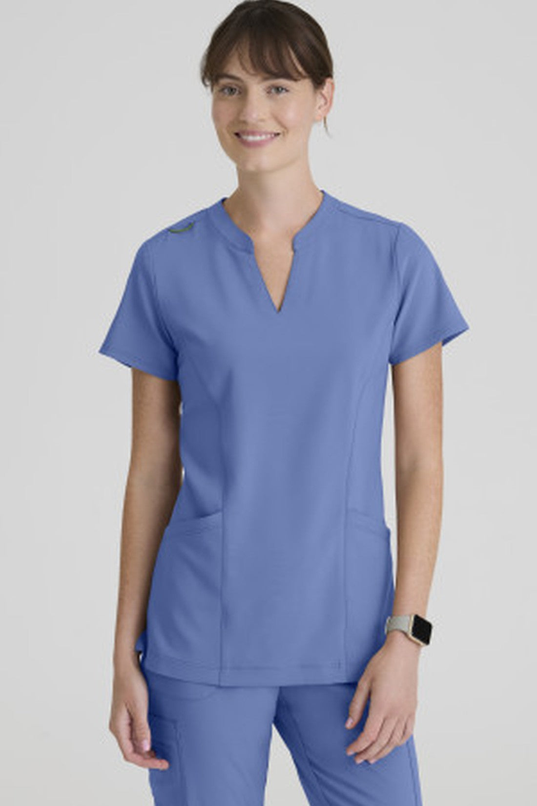 TOP MUJER GREYS ANATOMY EVOLVE GSST298 - AZUL CIELO