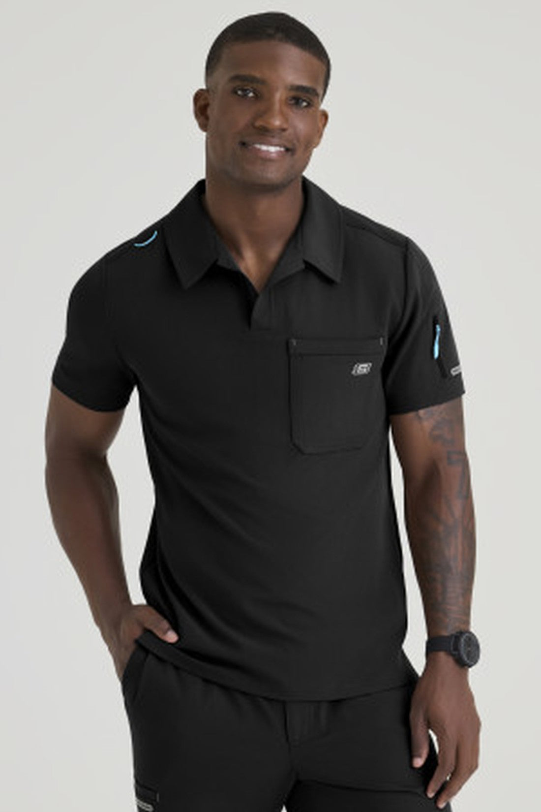 TOP HOMBRE SKECHERS SKECHERS SKT305 - NEGRO BARCO - BLANCO CICLISMO