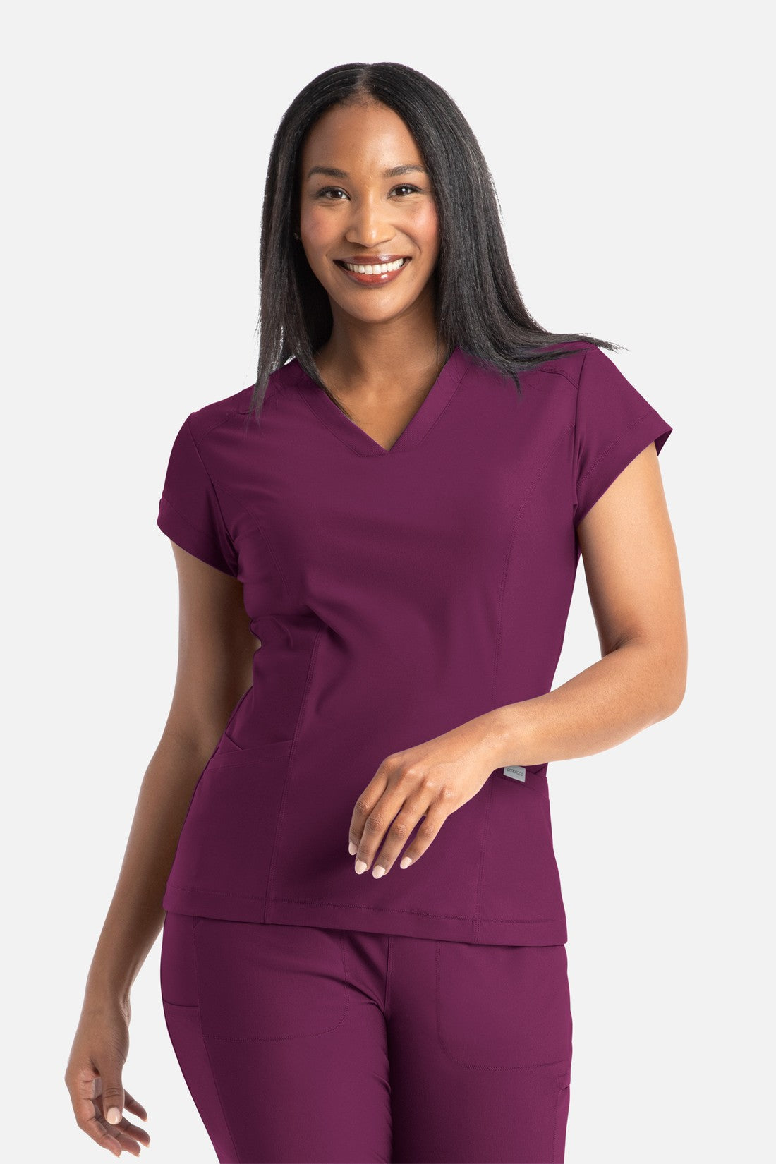 TOP MUJER MAEVN EMBRACE 2501 - VINOTINTO