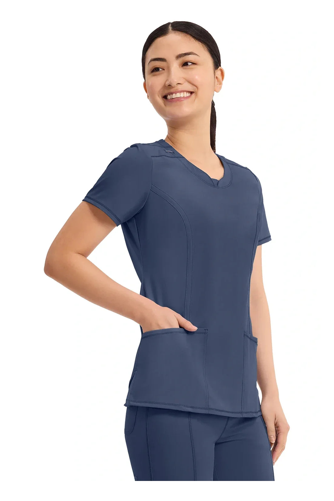 SET TOP + PANTALÓN MUJER CHEROKEE INFINITY 2624A.CK067A - AZUL NAVY