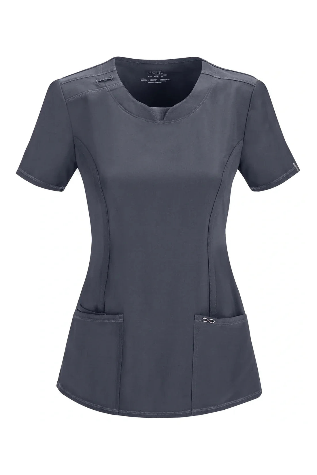 SET TOP + PANTALÓN MUJER CHEROKEE INFINITY 2624A.CK110A - GRIS OSCURO