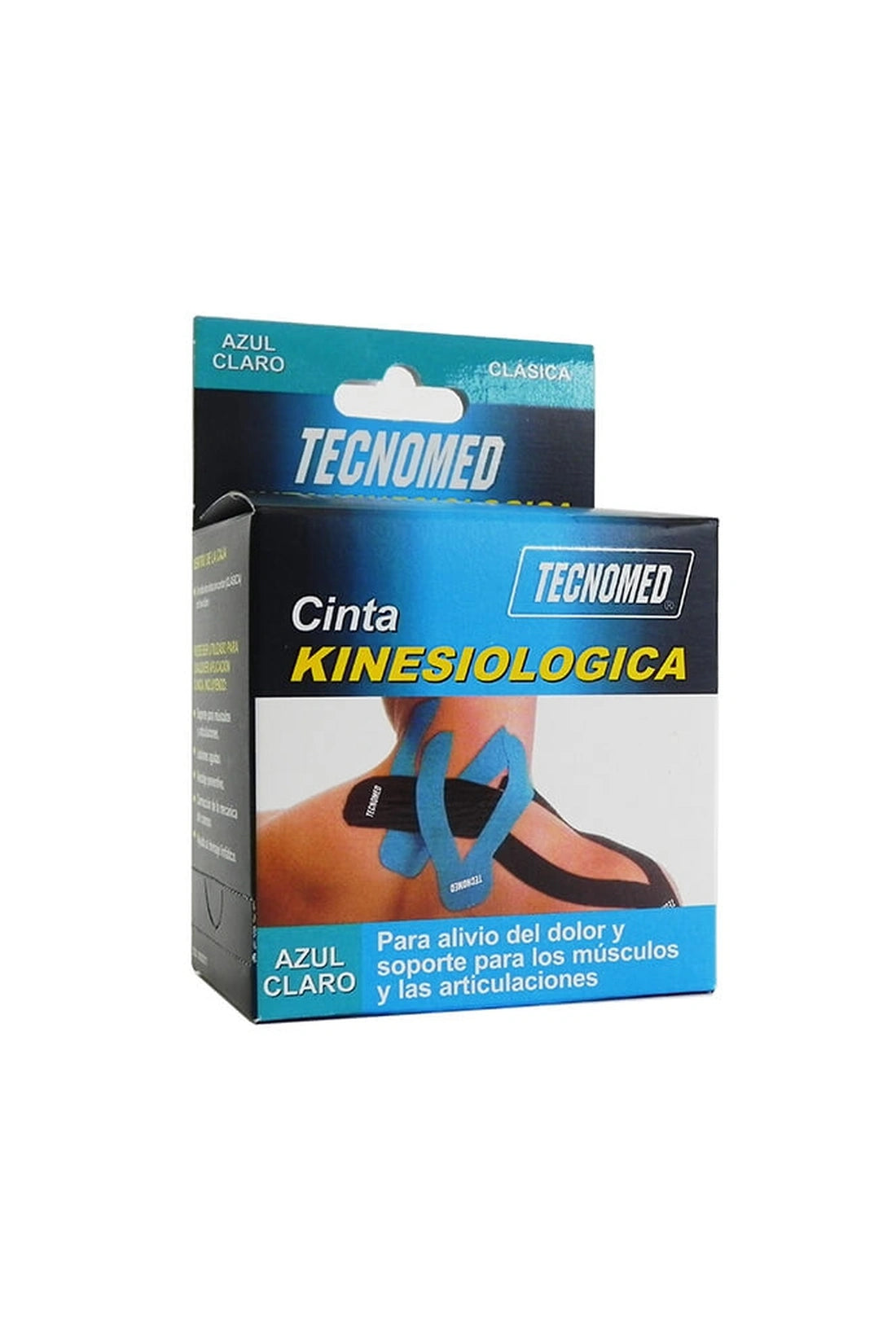 CINTA KINESIOLOGICA CLASICA AZUL CLARO