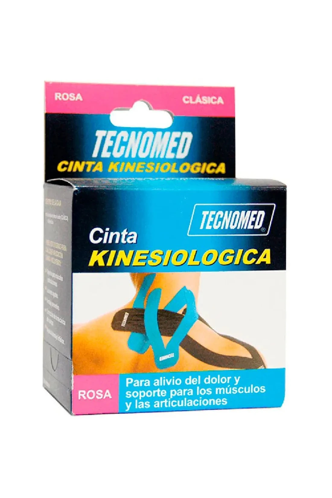 CINTA KINESIOLOGICA CLASICA ROSADA