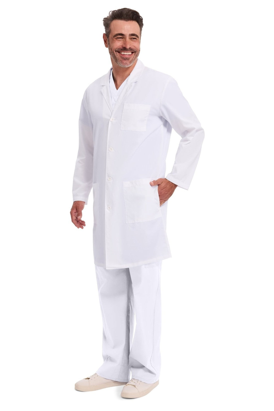 BATA MÉDICA UNISEX DICKIES PROFESSIONAL WHITES 83403