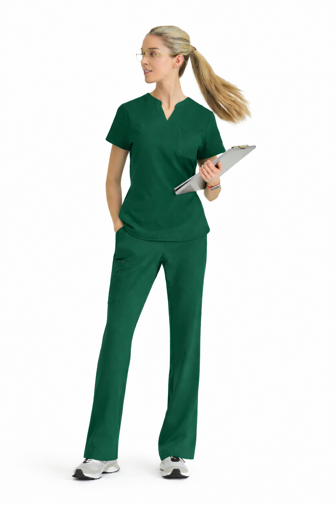 SET TOP + PANTALÓN MUJER BARCO STRONG BOS732 - VERDE CAZADOR