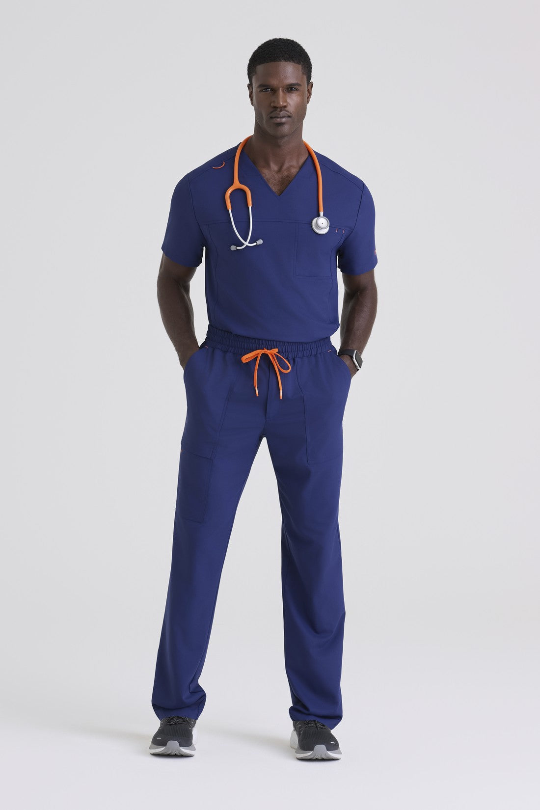 SET TOP + PANTALÓN HOMBRE BARCO STRONG BOS744 - AZUL NAVY