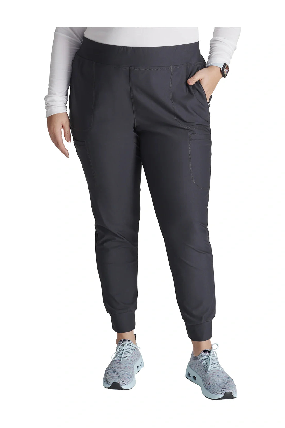 PANTALON MUJER CHEROKEE FORM BY CHEROKEE CK092 - GRIS OSCURO