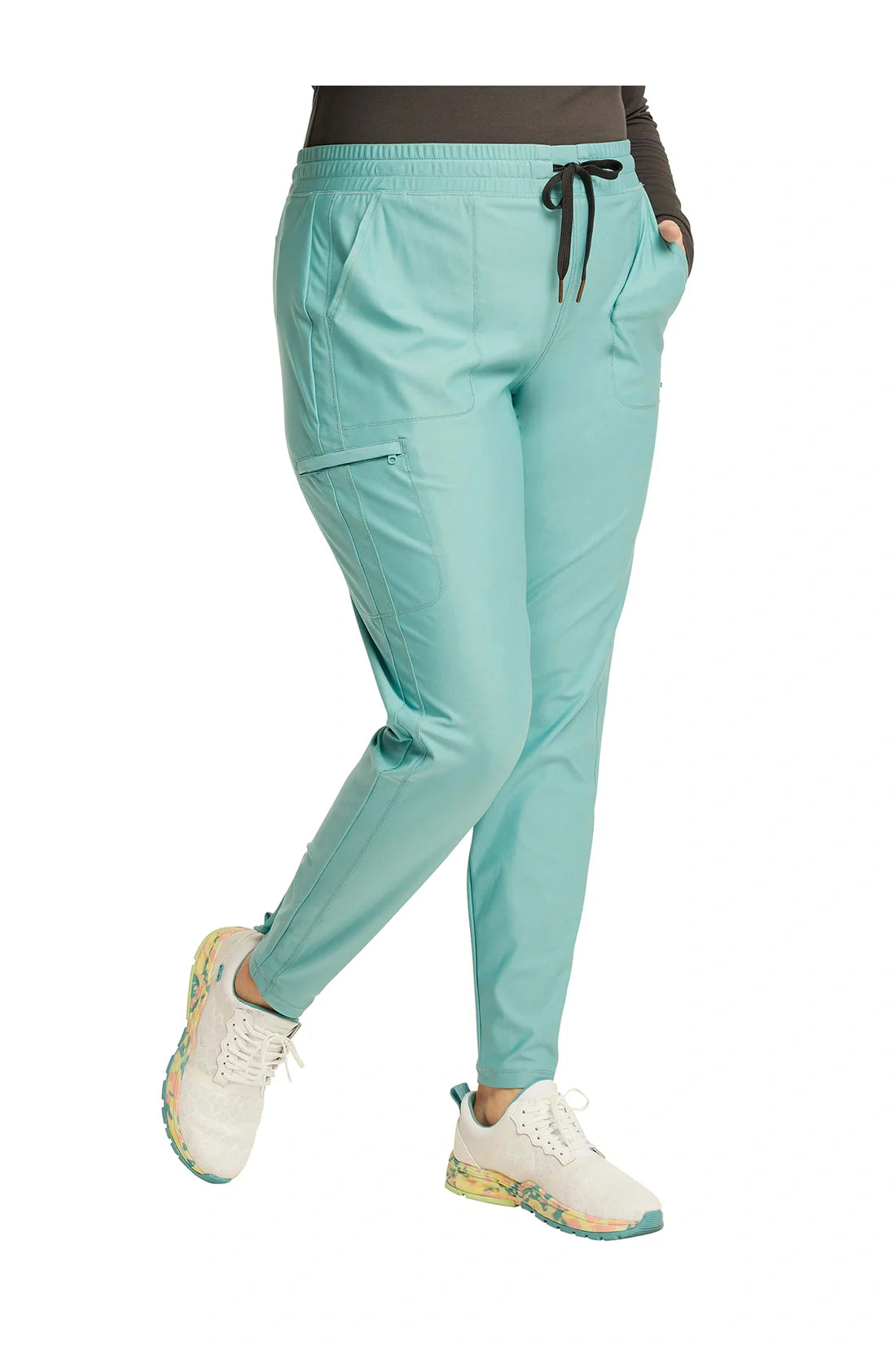PANTALON MUJER CHEROKEE FORM BY CHEROKEE CK095 - VERDE AZULADO