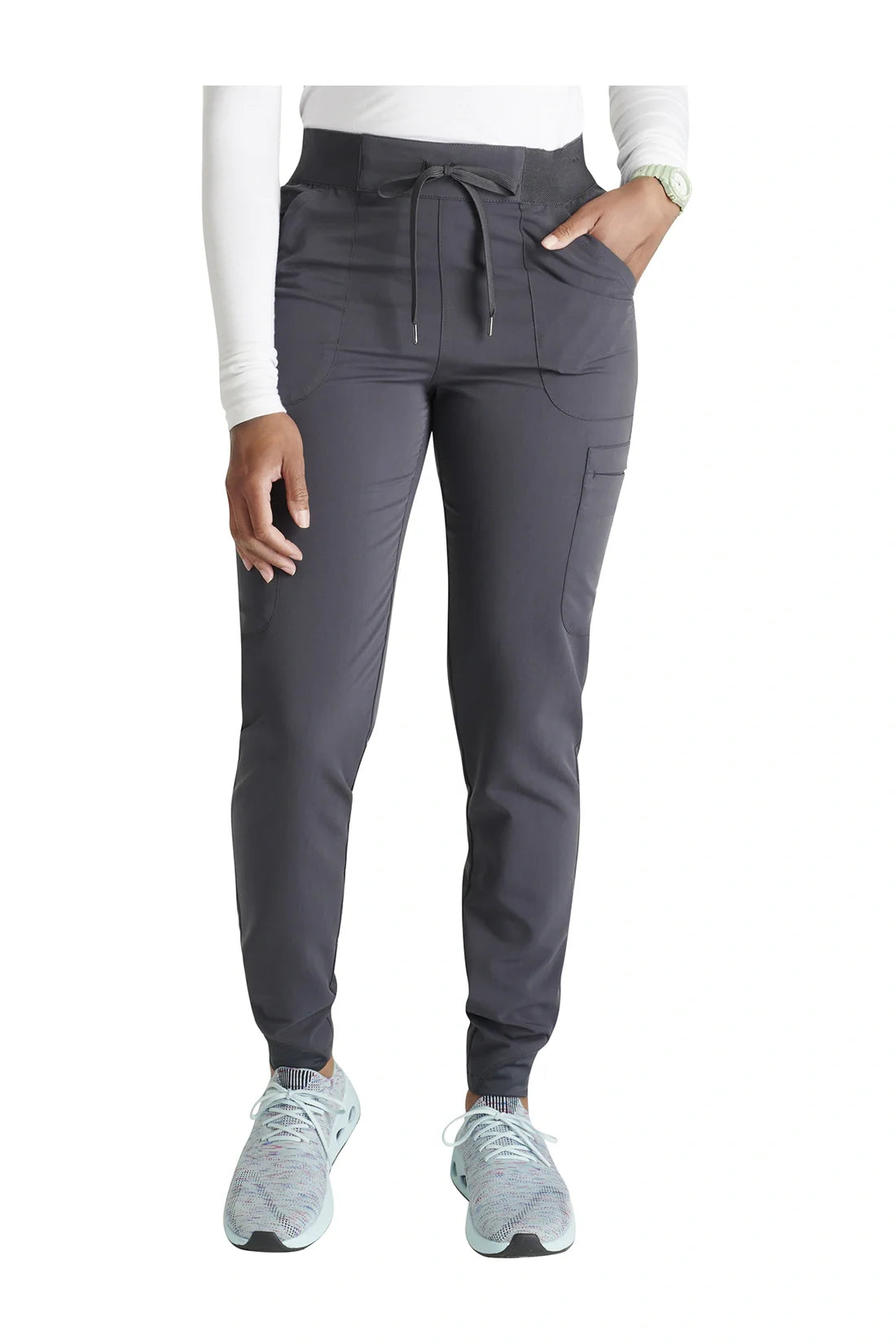 PANTALON MUJER CHEROKEE CHEROKEE ATMOS CK138A - GRIS OSCURO
