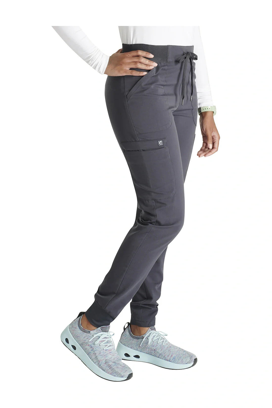 PANTALON MUJER CHEROKEE CHEROKEE ATMOS CK138A - GRIS OSCURO