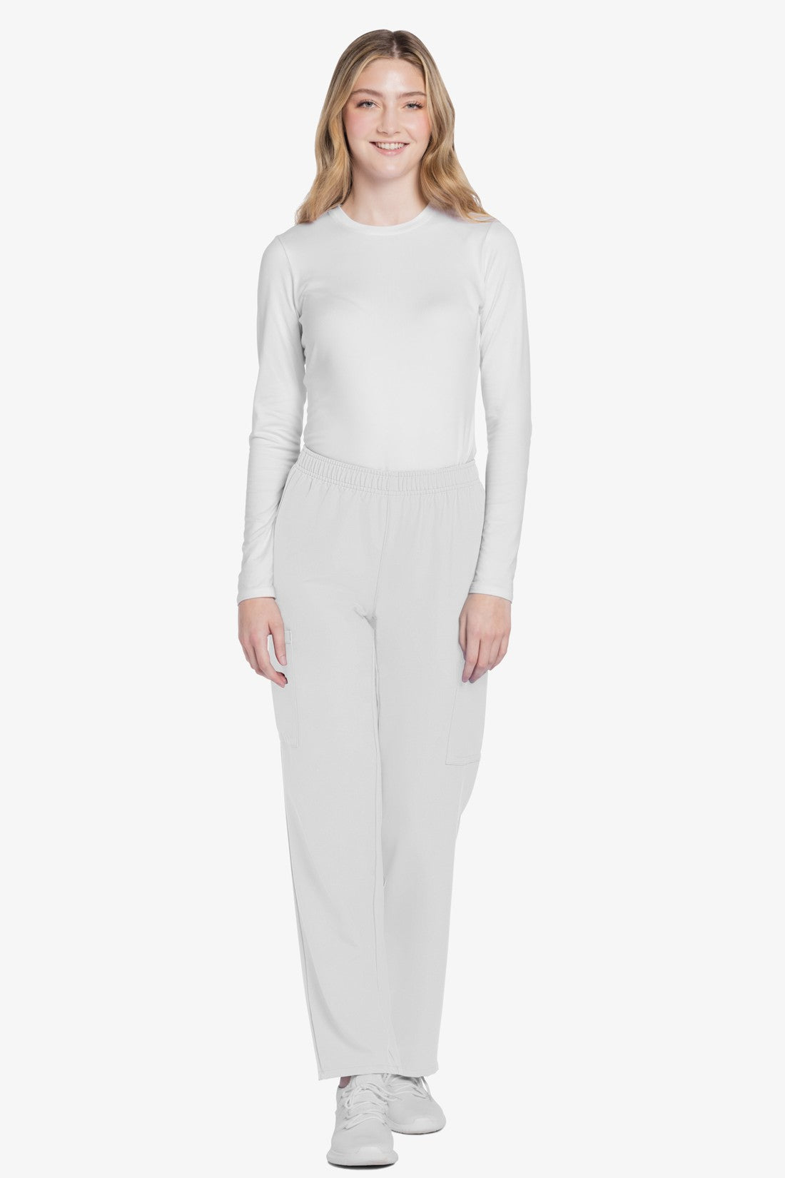 PANTALON MUJER CHEROKEE WW ORIGINALS ULTRA CK281A - BLANCO