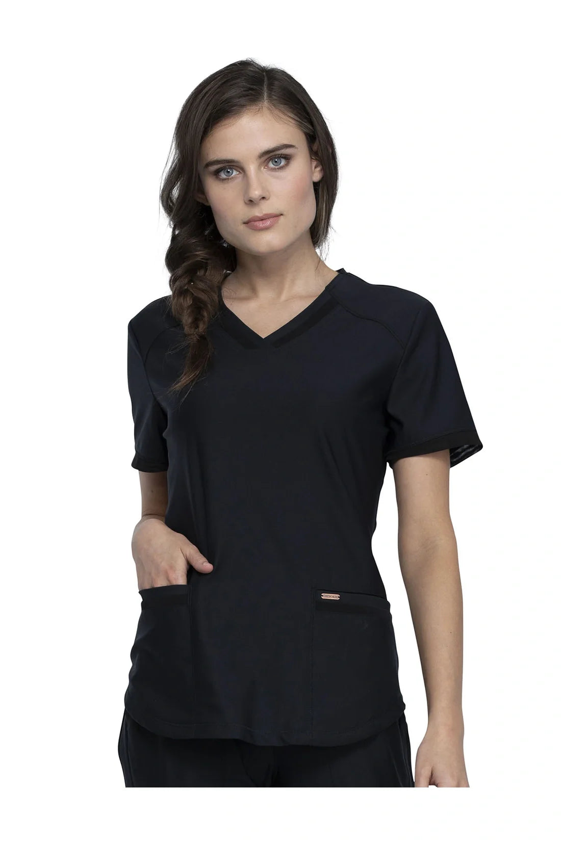 TOP MUJER CHEROKEE FORM BY CHEROKEE CK840 - NEGRO