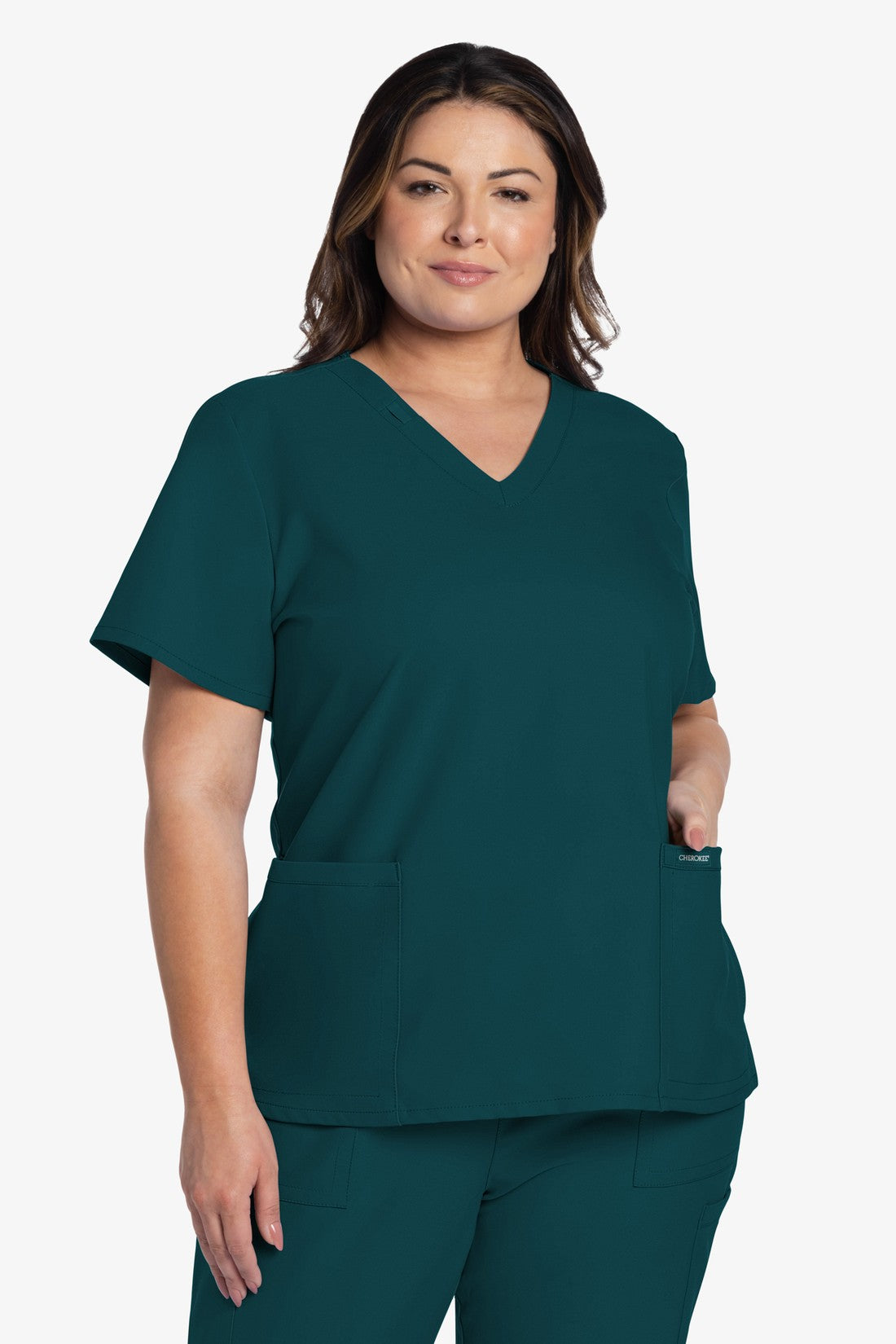 TOP MUJER CHEROKEE WW ORIGINALS ULTRA CK953A - AZUL CARIBE