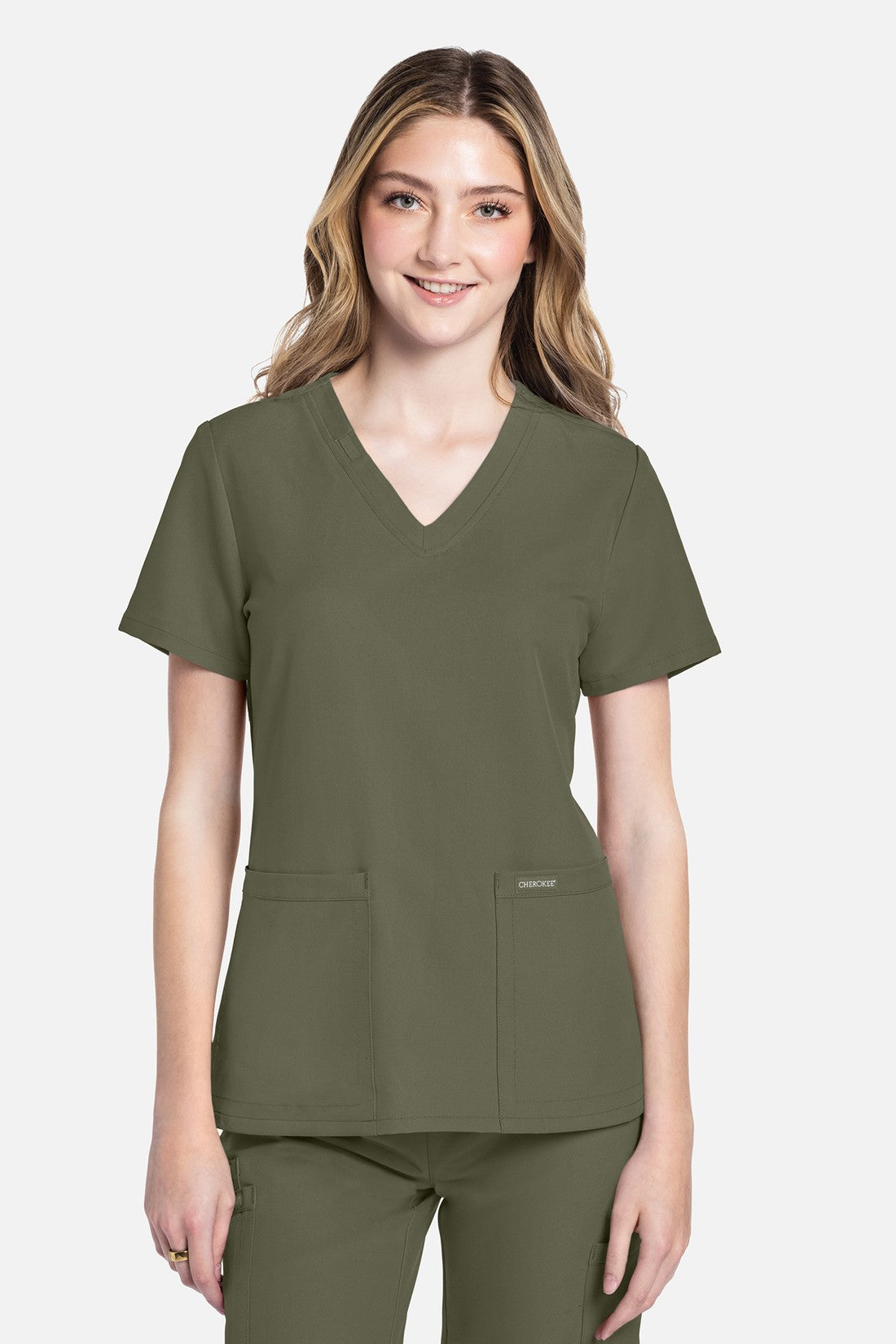 TOP MUJER CHEROKEE WW ORIGINALS ULTRA CK953A - OLIVA