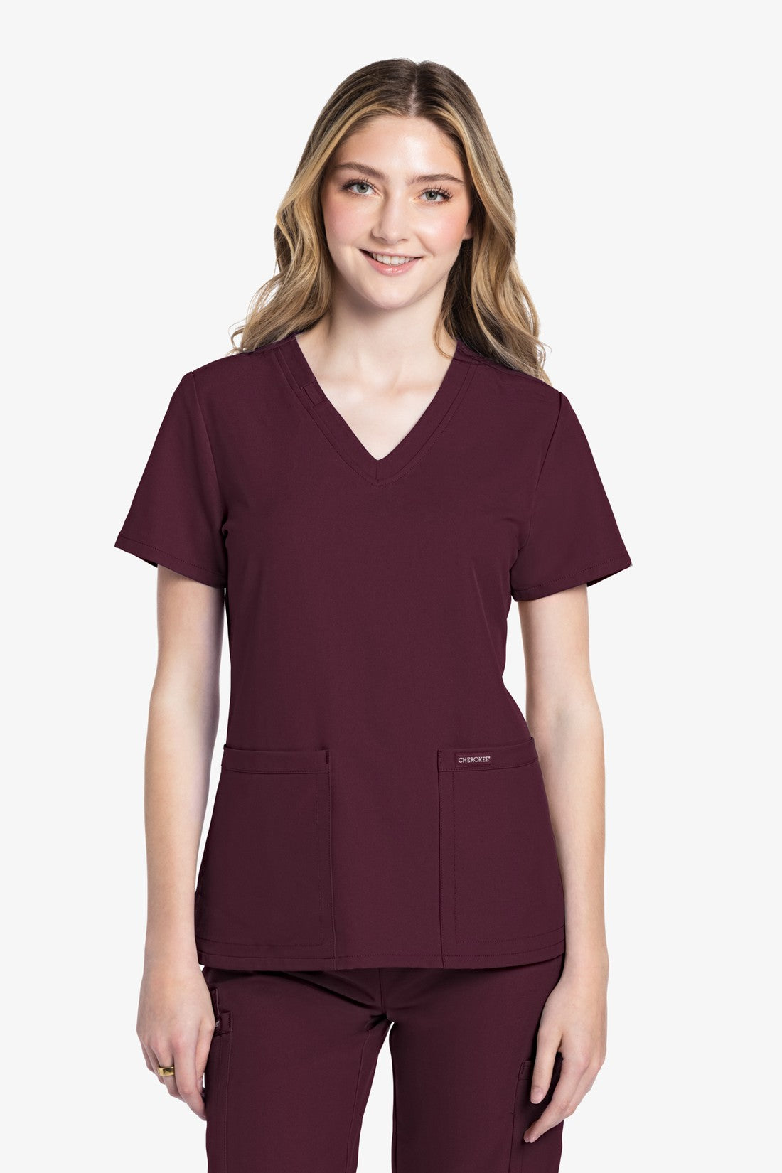 TOP MUJER CHEROKEE WW ORIGINALS ULTRA CK953A - VINOTINTO
