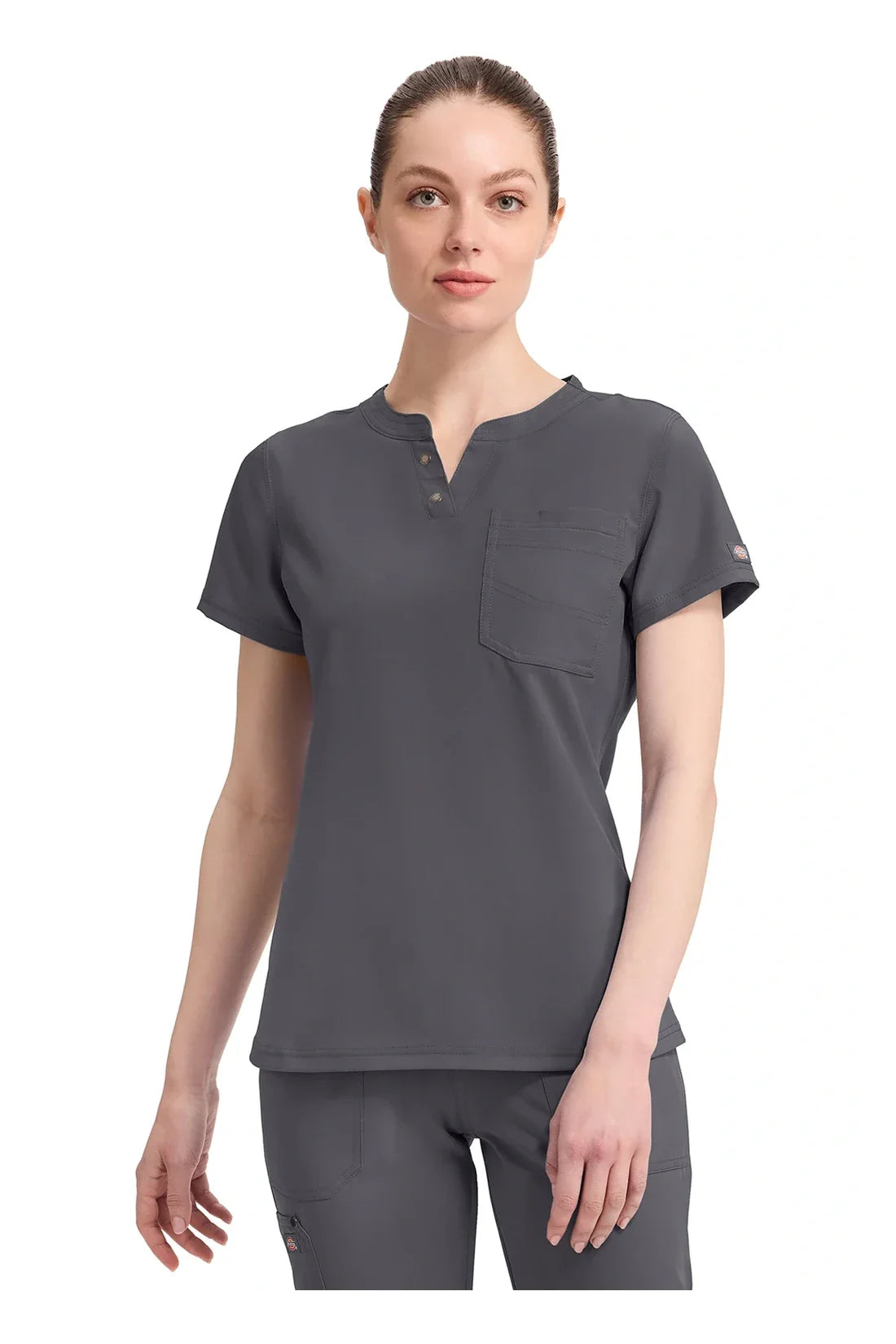 SET TOP + PANTALÓN MUJER DICKIES EDS NXT DK681.DK219 - GRIS OSCURO